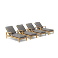 Anderson Teak Brianna Sun Lounger 4-Piece Set