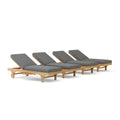 Anderson Teak Capri Sun Lounger 4-Piece Set