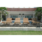 Anderson Teak Capri Sun Lounger 4-Piece Set