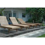 Anderson Teak Capri Sun Lounger 4-Piece Set