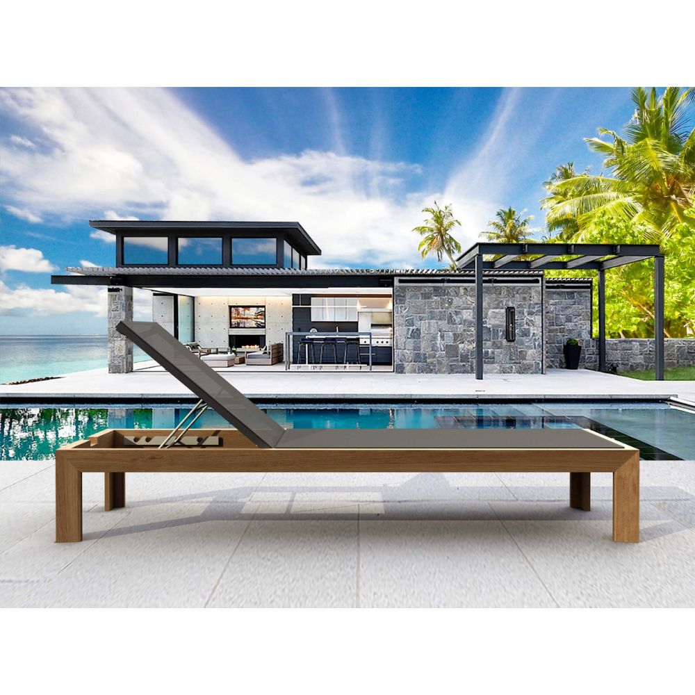 Anderson Teak Smyrna Sun Lounger Lifestyle