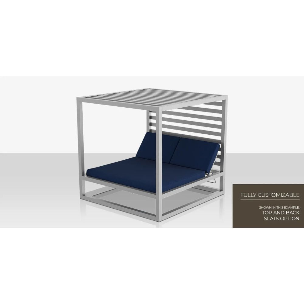 Decoscape Breeze Daybed with Aluminum Top Slats