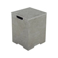 Elementi Plus Square Concrete Tank Cover ONB405 - 15.9x15.9x20”