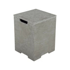Elementi Plus Square Concrete Tank Cover ONB405 - 15.9x15.9x20”
