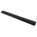 White plastic strip on a white background