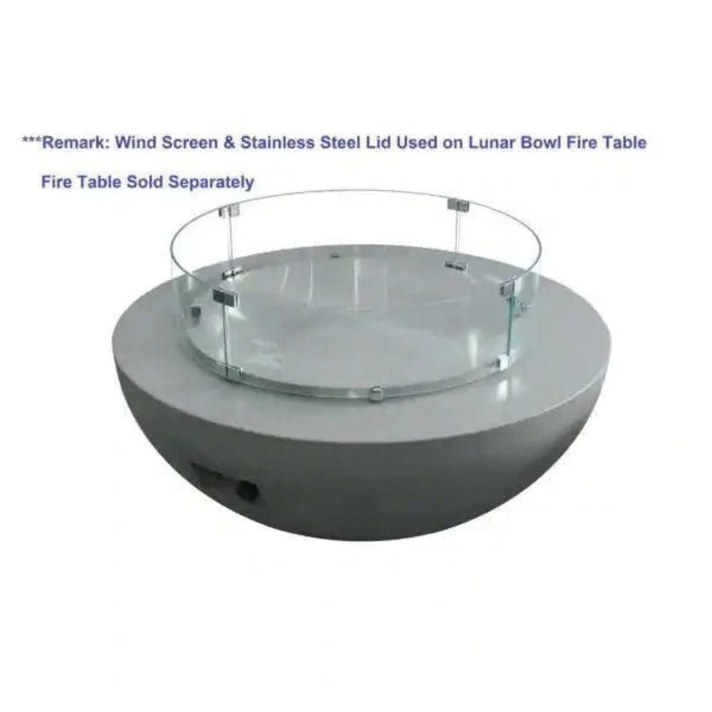 Elementi Stainless Steel Lid for Lunar Bowl