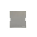 A square gray replacement panel with two small cutouts on the sides and a small white 'ELEMENT1' logo in the bottom right corner, shown on a plain white background.