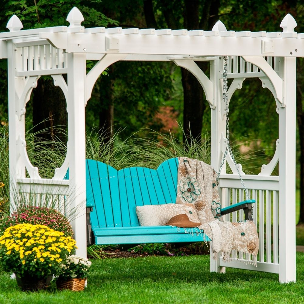 LuxCraft 5-foot Adirondack Outdoor Swing Chair