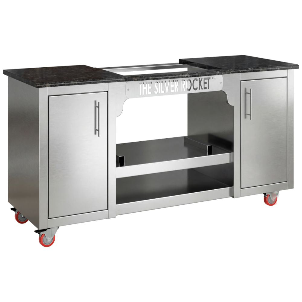 Rocket Outdoors Silver Rocket Grill Cabinet