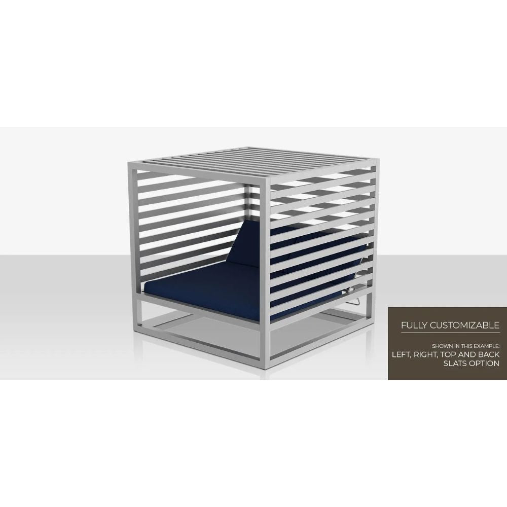 Decoscape Breeze Daybed with Aluminum Top Slats
