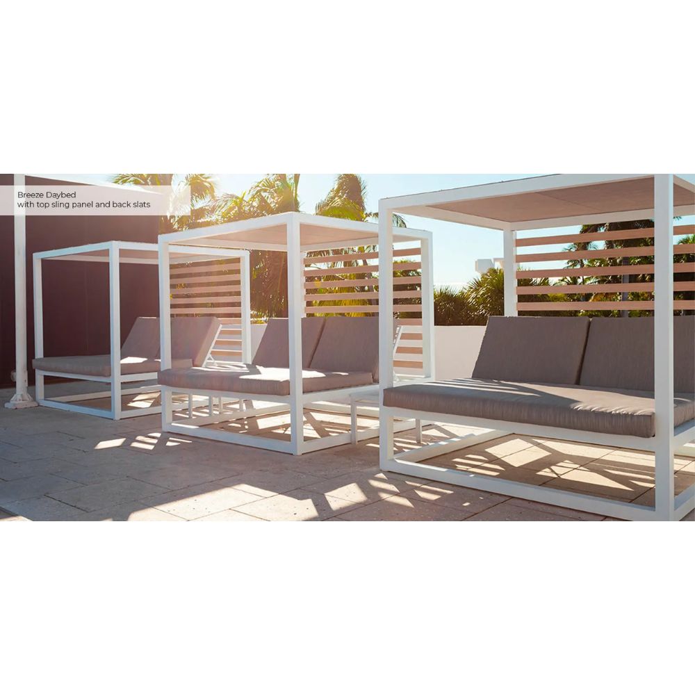 Decoscape Breeze Daybed with Aluminum Top Slats