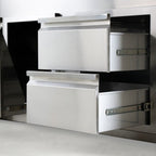 Videl 36" Combo Door and Drawer - Stainless Steel