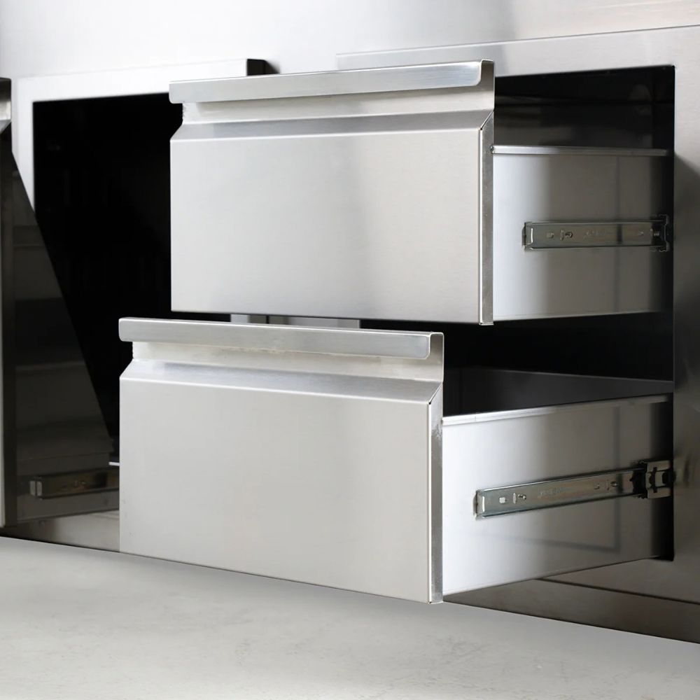 Videl 36" Combo Door and Drawer - Stainless Steel