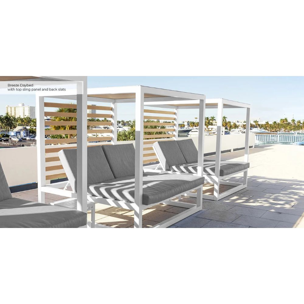 Decoscape Breeze Daybed with Aluminum Top Slats