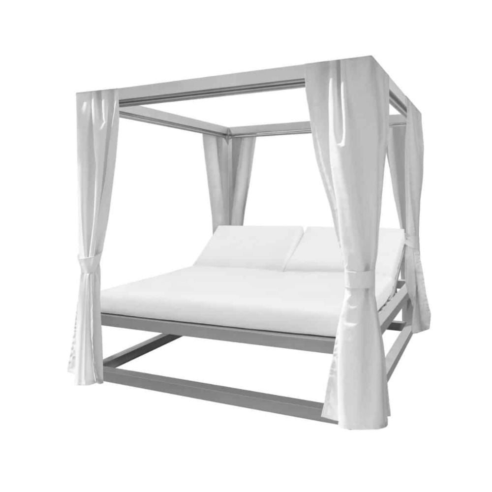 Decoscape Breeze Daybed W/ Decorative Curtains