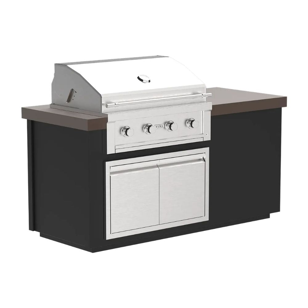 Videl Alta l 72" BBQ Island with Gran Fuego 36" - 4 Burner Grill