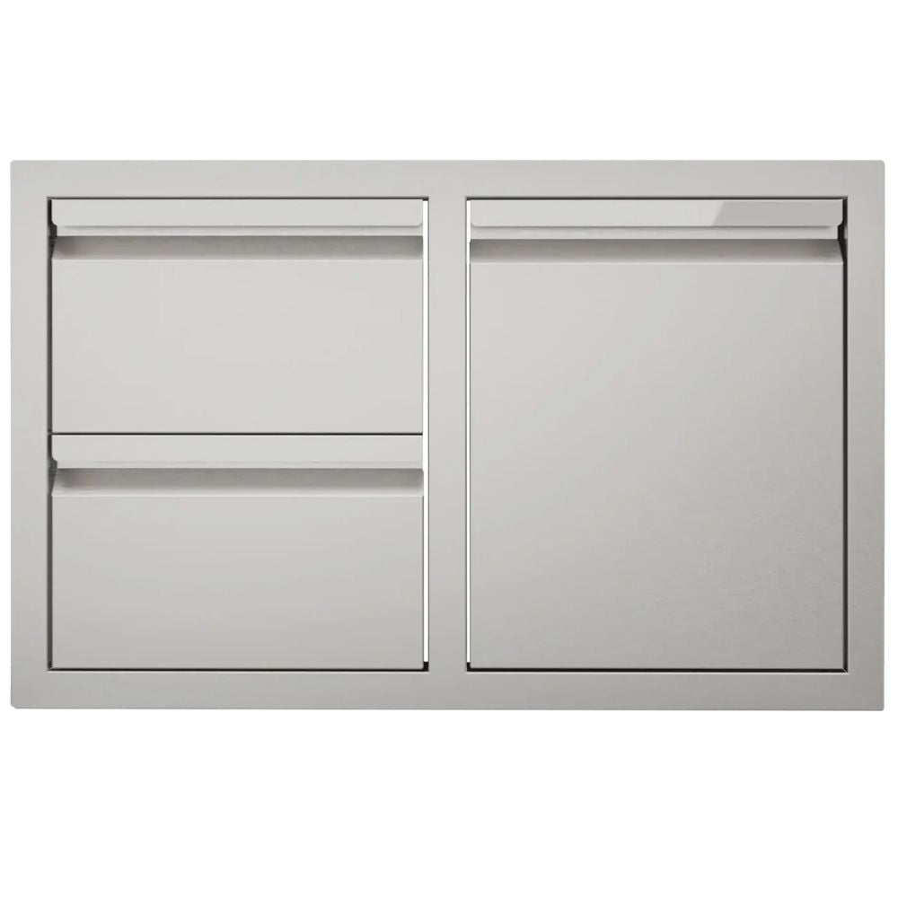 Videl 36" Combo Door and Drawer - Stainless Steel