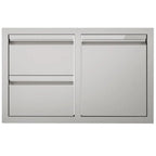 Videl 36" Combo Door and Drawer - Stainless Steel