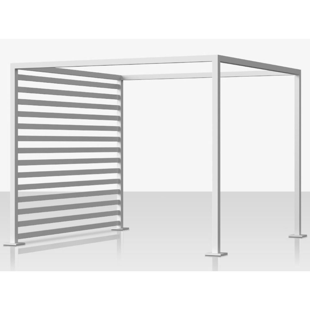 Decoscape Breeze Cabana 8' Aluminum Slats - Left Side