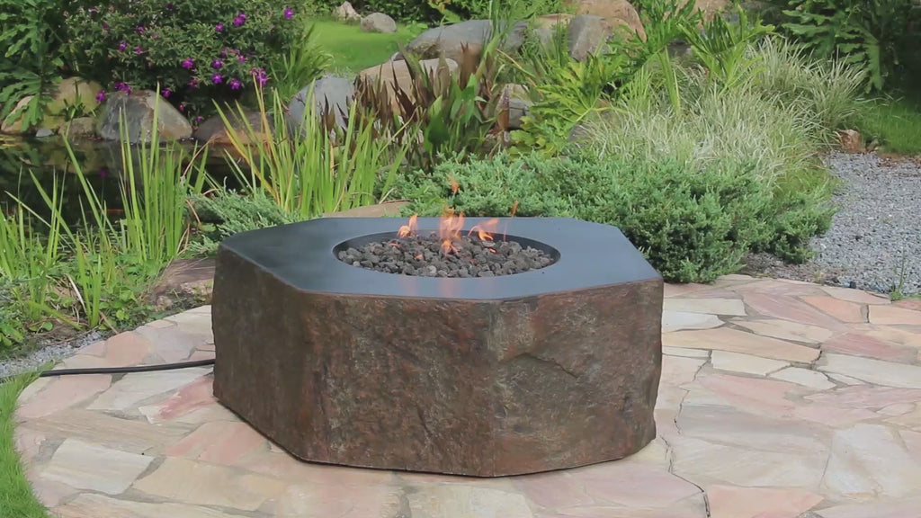 Elementi Columbia 42” Concrete Fire Table