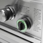 Videl Commercial Series 26" 3 Burner Built-In Grill with 1 Hour Timer
